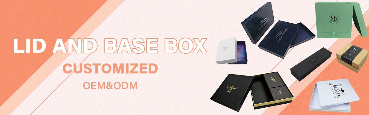 custom lid and base gift box