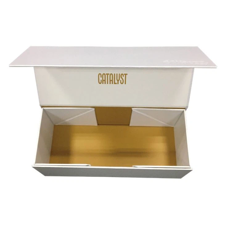 Folding Cardboard Box Magnets Closure
