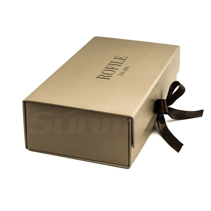 Custom luxury magnet flap clothing shoes paper box foldable magnetic closure gift boxes (2)