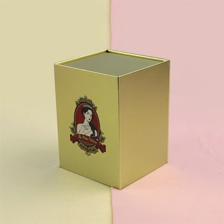 Gold Magnetic Box For Tea